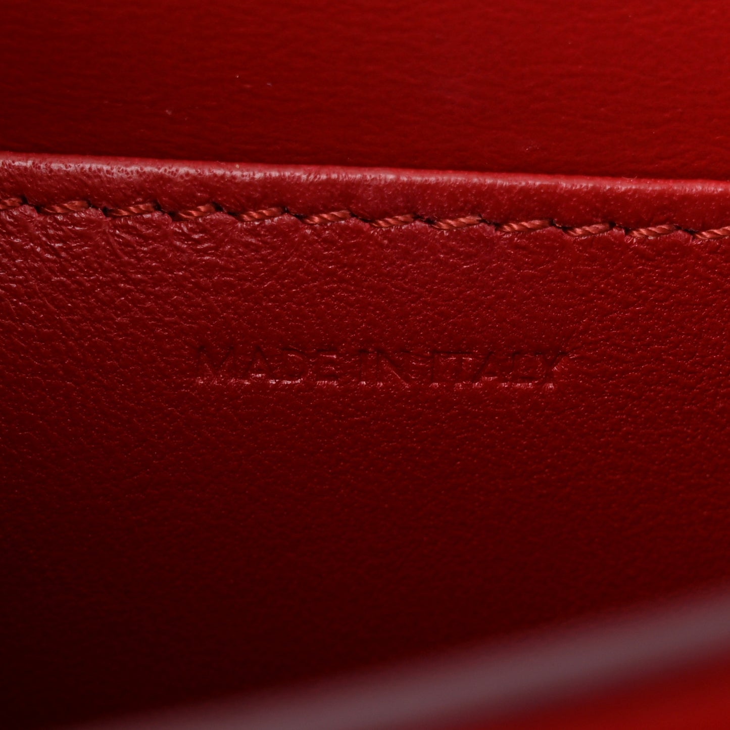 Box Calfskin Teen Classic Box Flap Bag Red