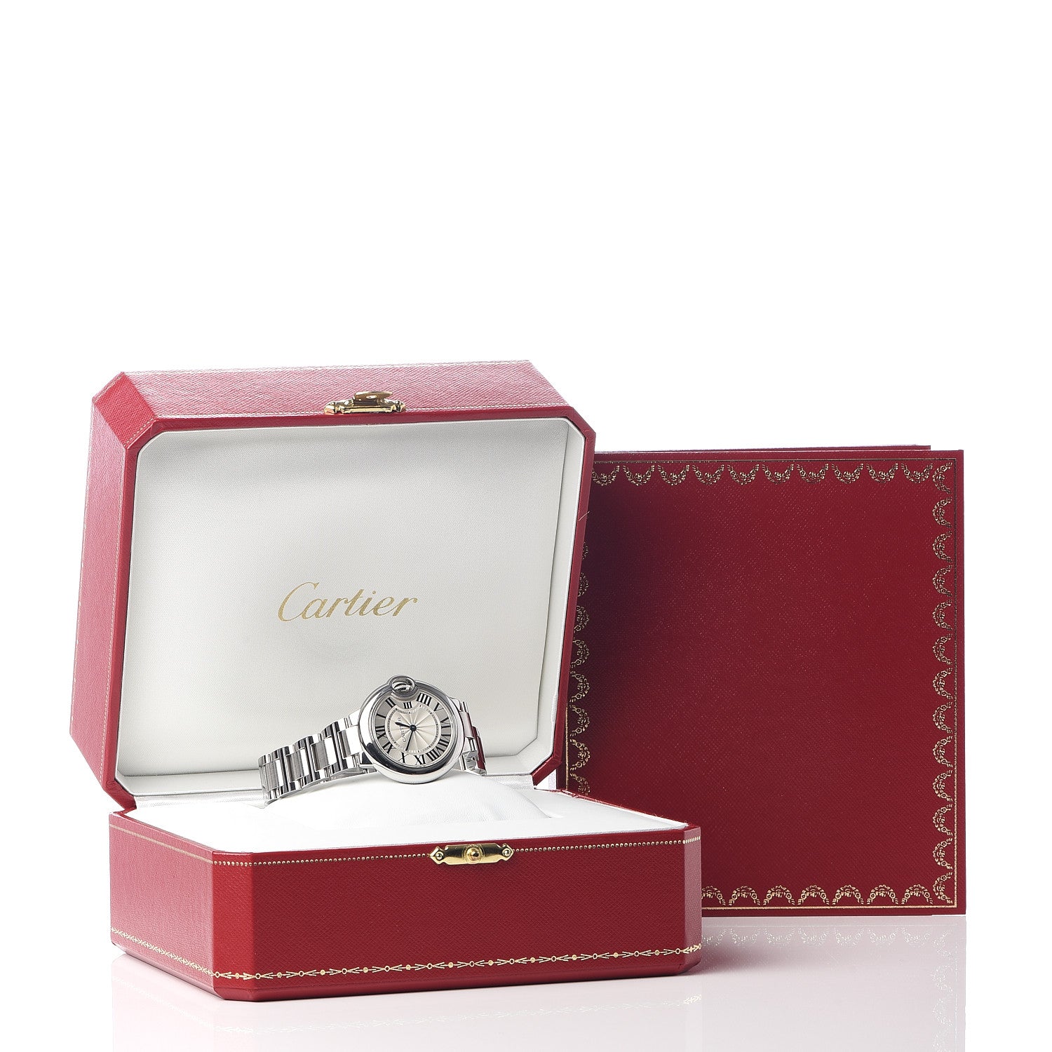 Cartier Stainless Steel 33mm Ballon Bleu De Quartz Watch 7 of 7