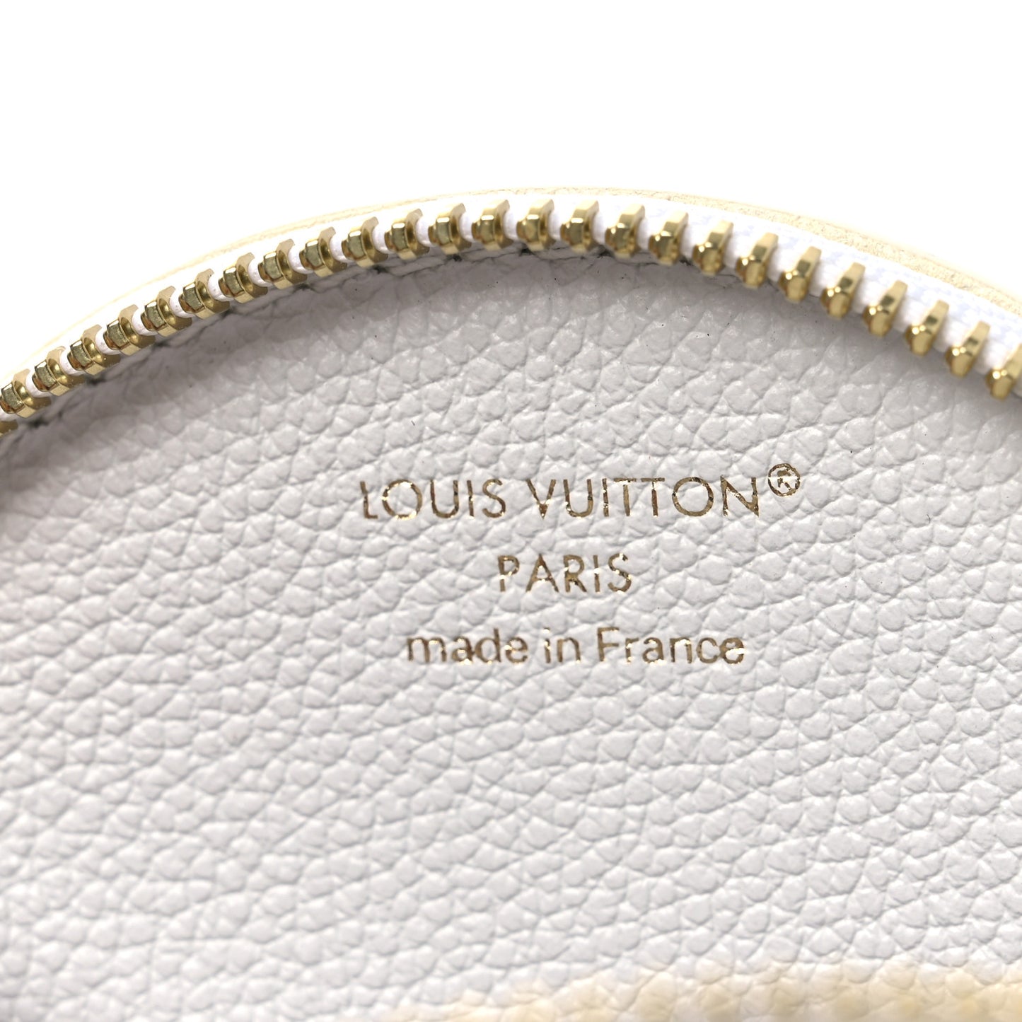 LV x TM Monogram Multicolor Marellini Round Coin Purse White
