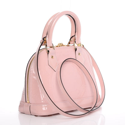 Louis Vuitton Vernis Alma BB Rose Ballerine 3 of 8
