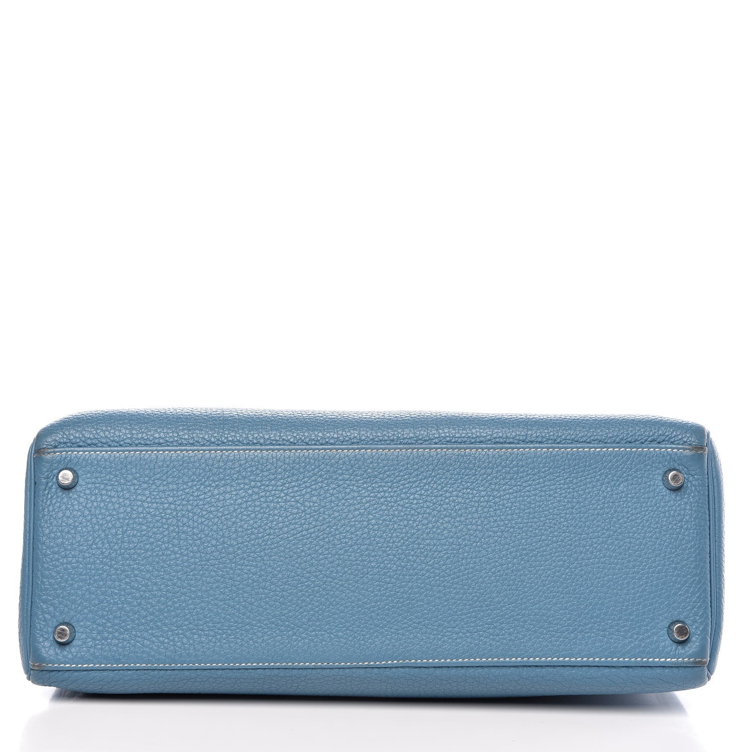 Hermes Togo Kelly Retourne 35 Blue Jean 6 of 41