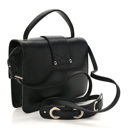 Jimmy Choo Calfskin Rebel Crossbody Bag Black 3 of 9