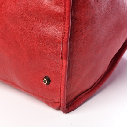 Balenciaga Agneau Classic Hardware Work Rouge Vif 14 of 14