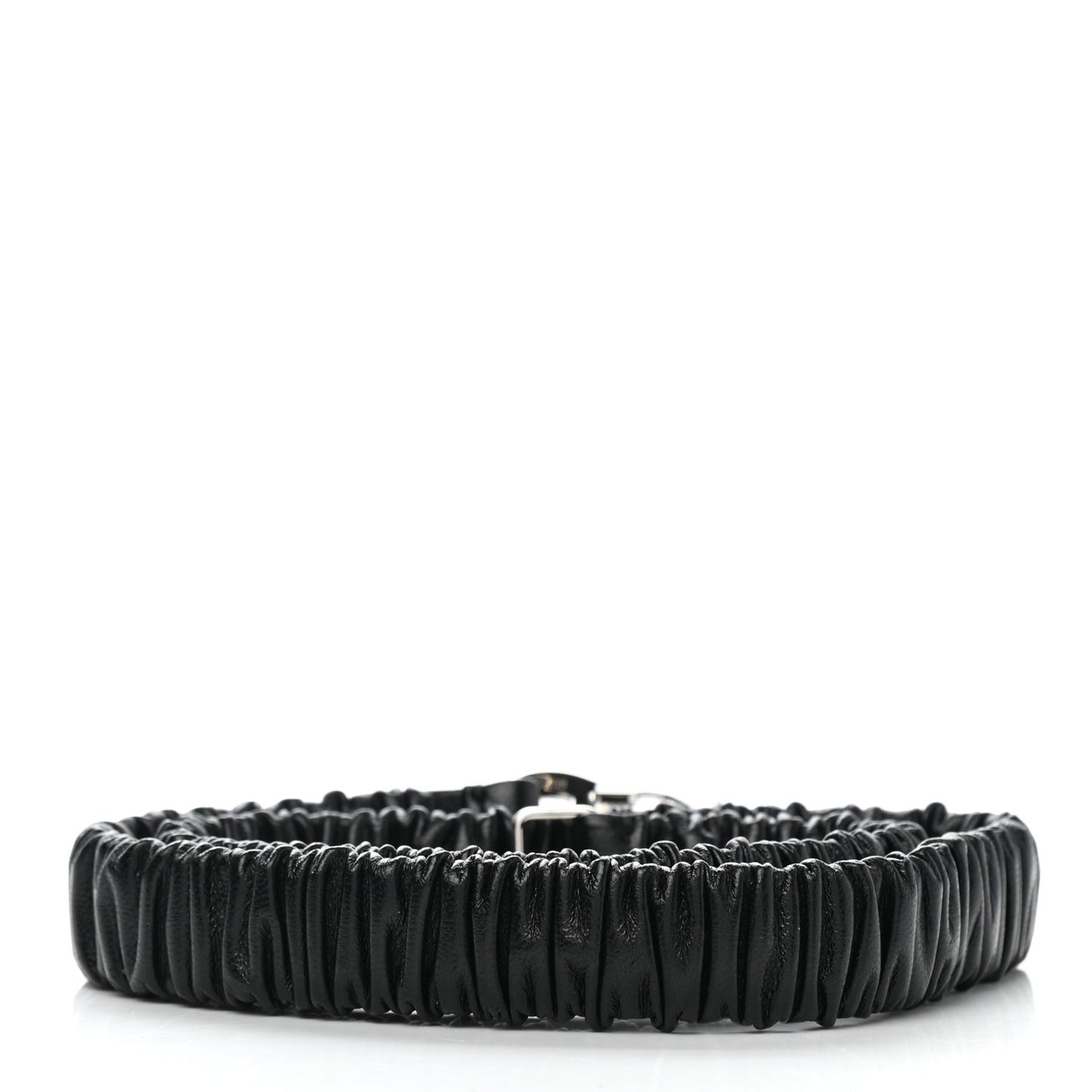 Calfskin Crystal CC Belt 80 Black