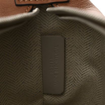 Loewe Supple Smooth Calfskin Jacquard Small Cubi Crossbody Bag Tan 7 of 10