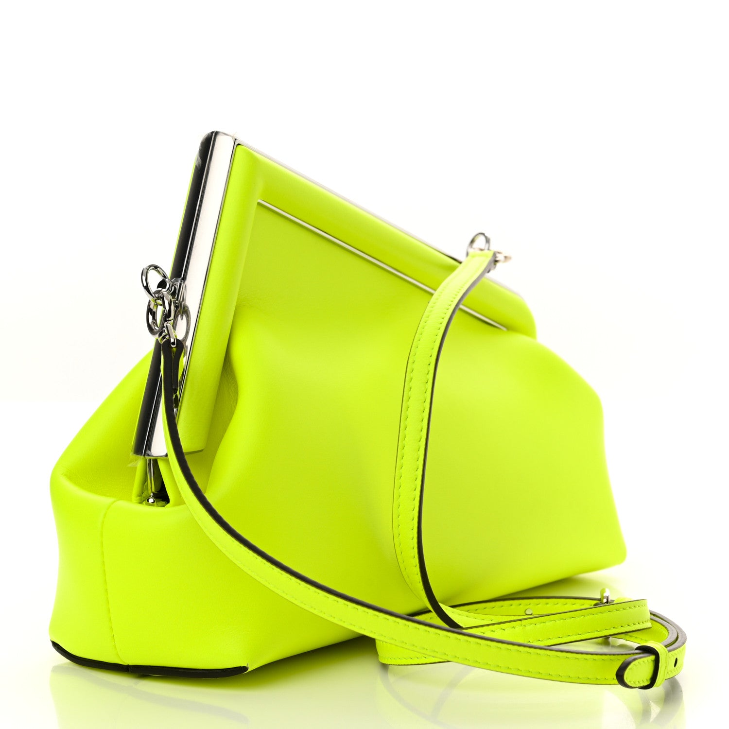 Fendi Shiny Nappa Small Fendi First Fluo 3 of 10