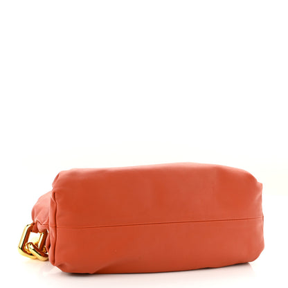 Bottega Veneta Calfskin The Pouch Chain Orange 4 of 11