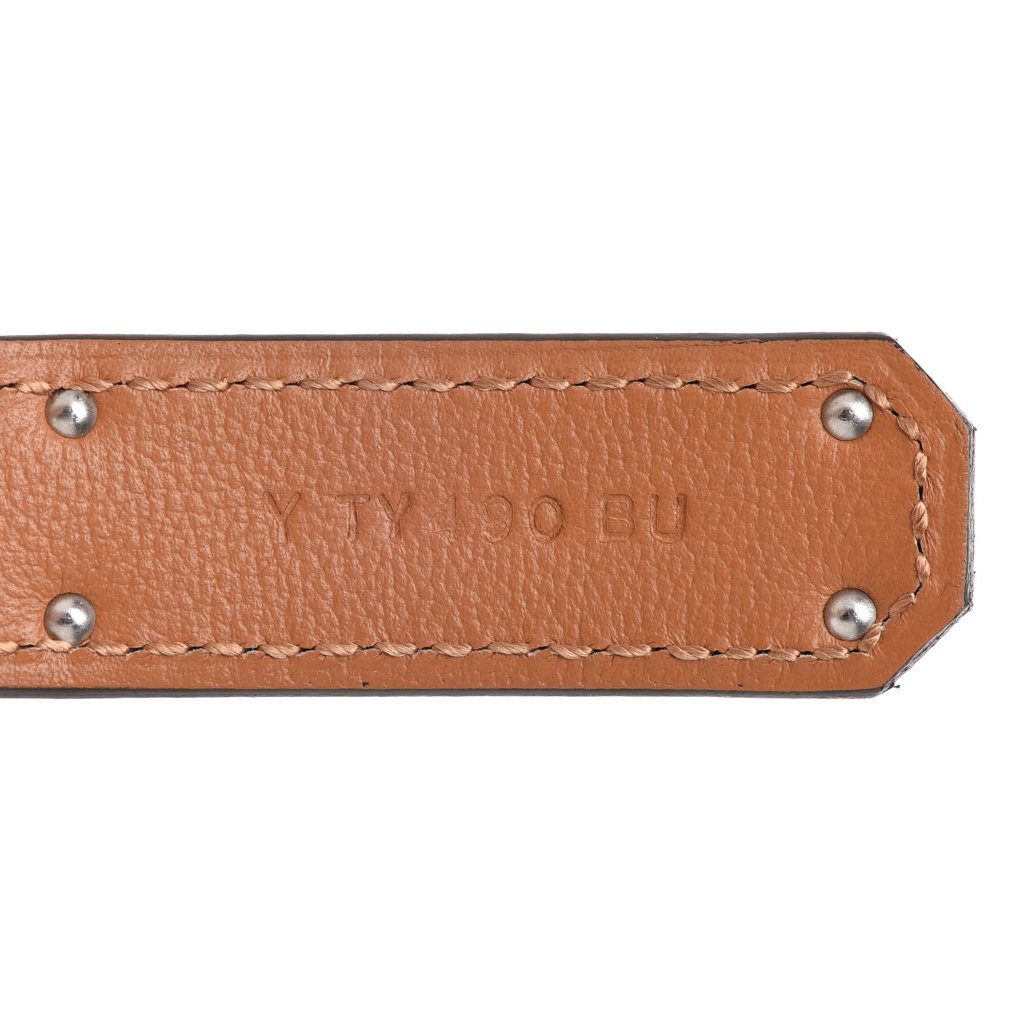 Epsom Kelly Pocket Belt Rose Mexico