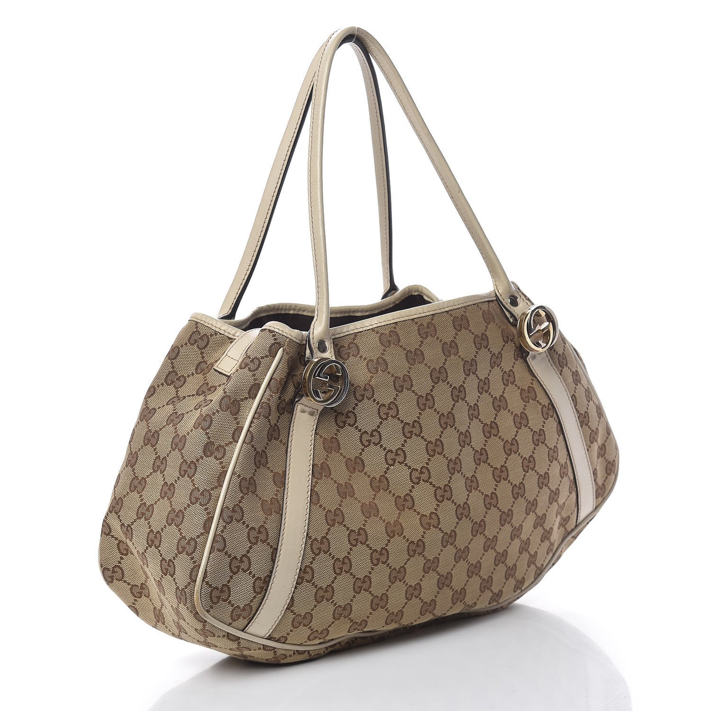 Monogram Medium GG Twins Shoulder Bag Tan