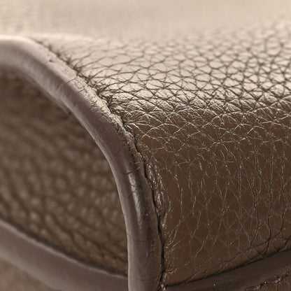 Saint Laurent Grained Calfskin Baby Sac De Jour Souple Taupe 10 of 12