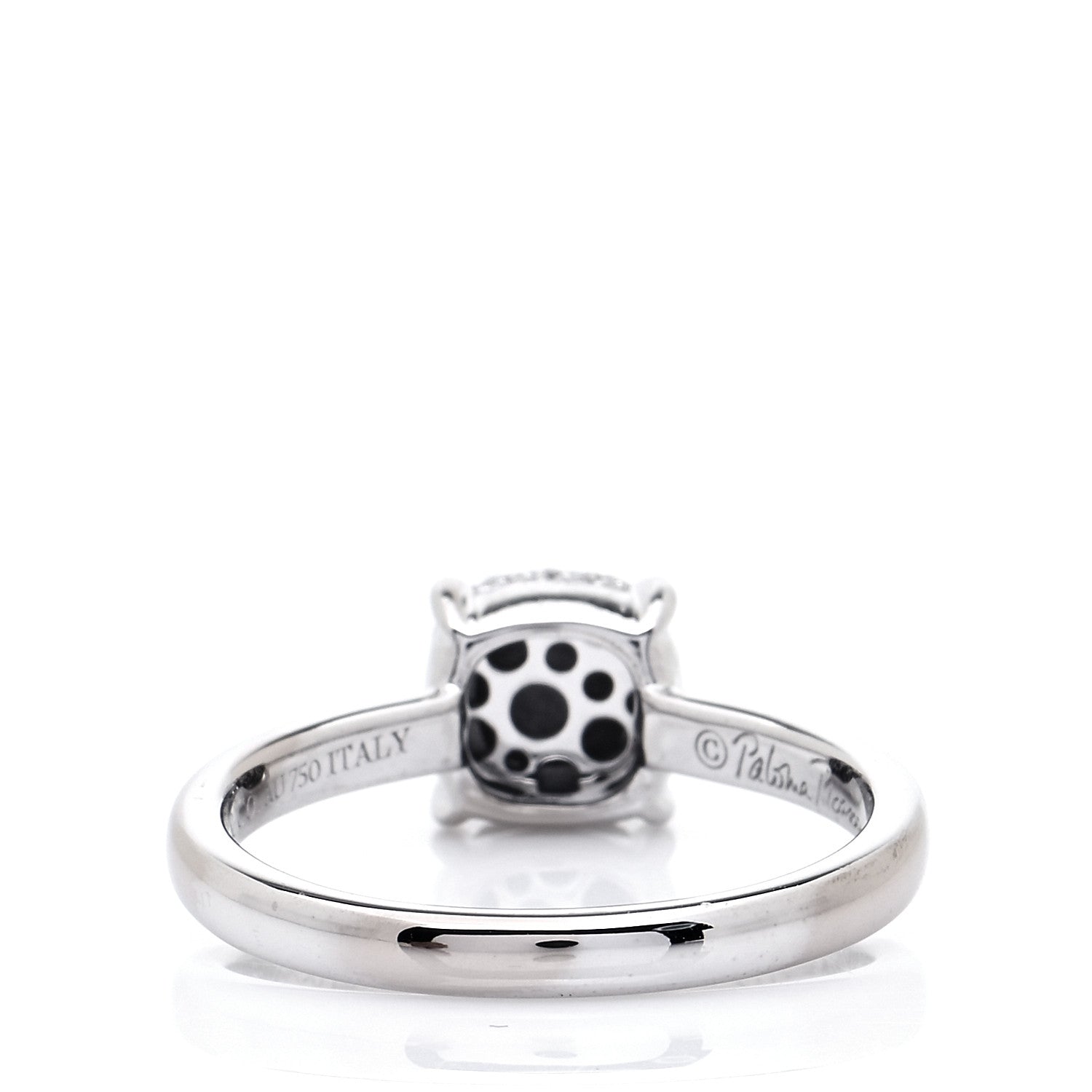 Tiffany 18K White Gold Diamond 7mm Paloma Picasso Sugar Stacks Ring 54 7 3 of 6