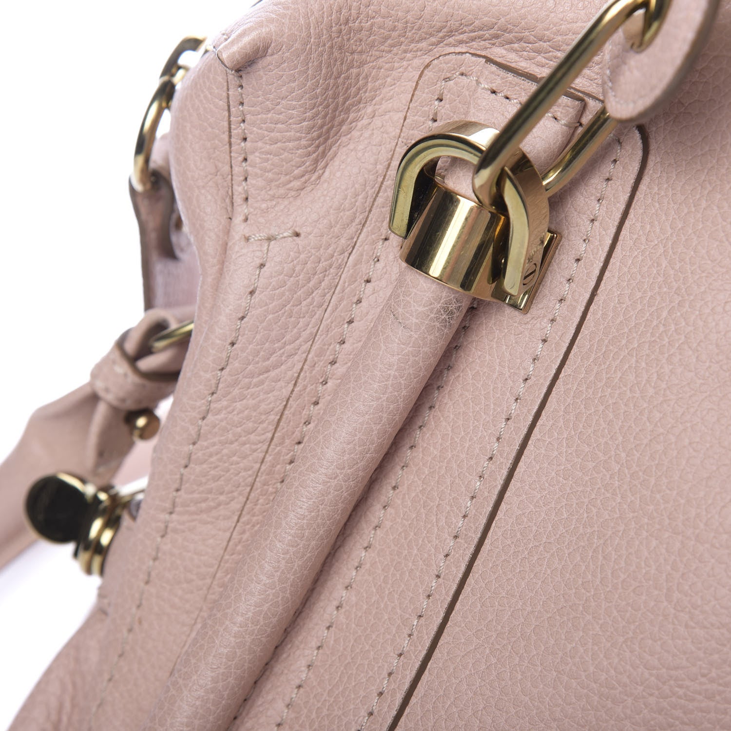 Chloe Calfskin Medium Paraty Blush Nude 9 of 14