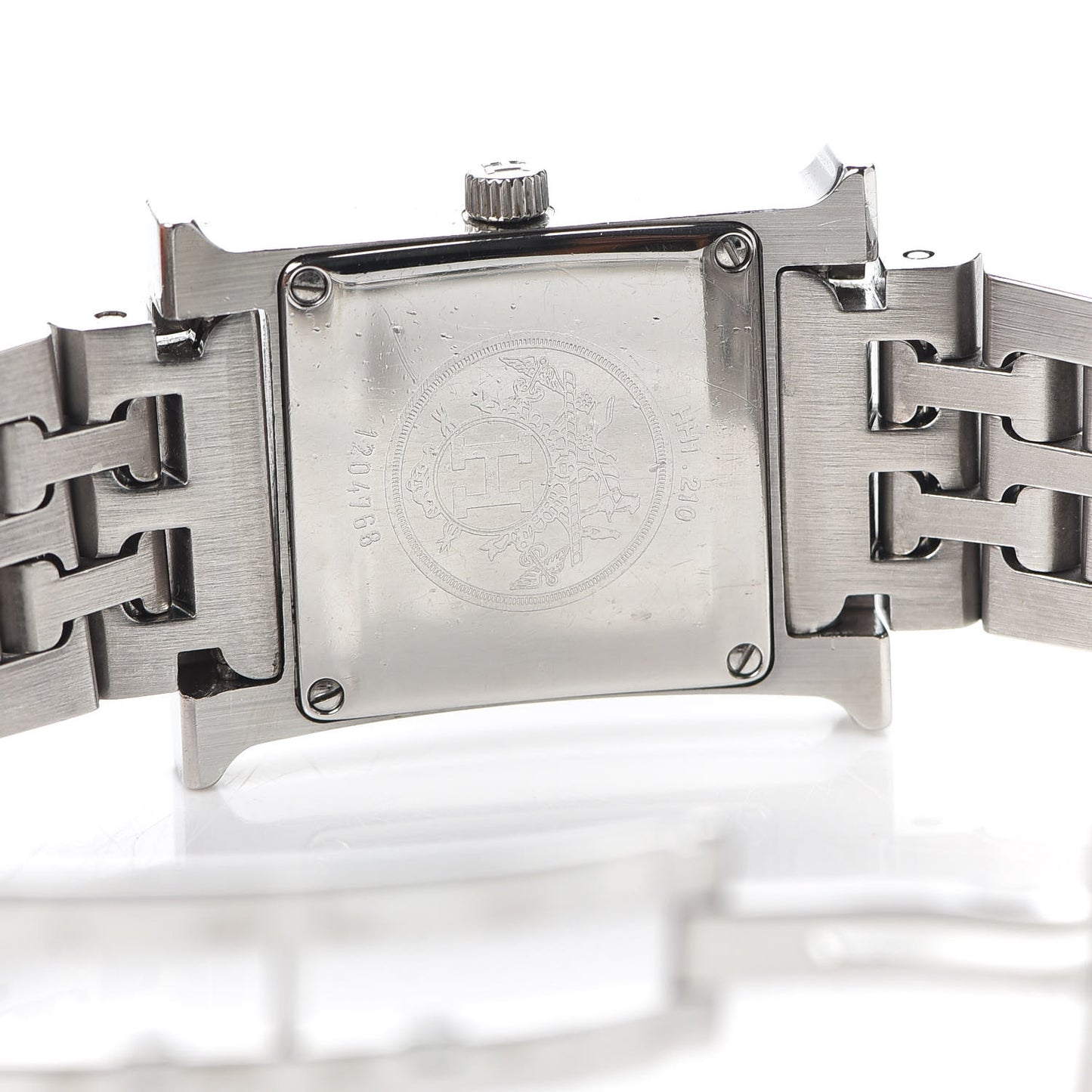 Stainless Steel 21mm Heure H Hour Quartz Watch Black