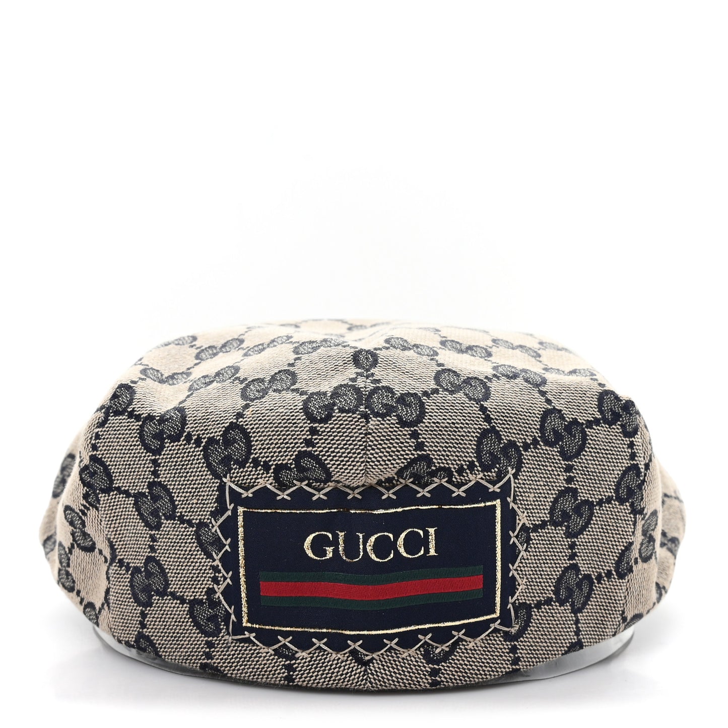 Monogram Flat Cap XL Navy