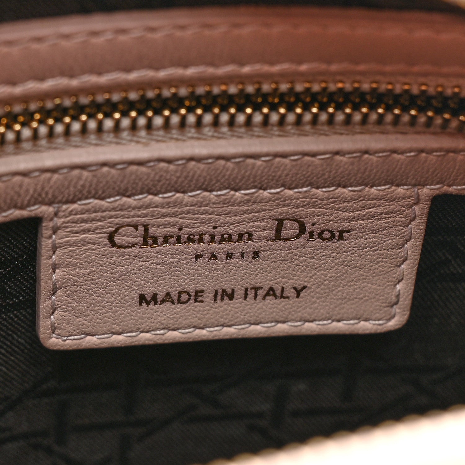 Christian Dior Lambskin Cannage Medium Lady Dior Light Pink 6 of 12