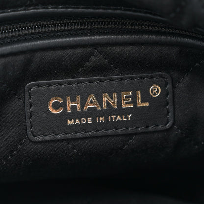 Chanel Shiny Calfskin Quilted Small Chanel 22 Black 7 of 11