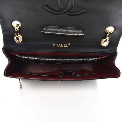Chanel Lambskin Quilted Medium Single Flap Black 5 of 12