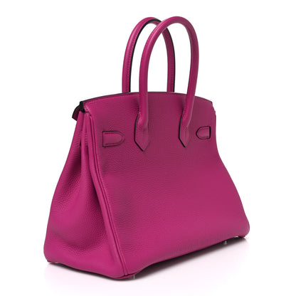 Hermes Togo Birkin 30 Rose Pourpre 3 of 10