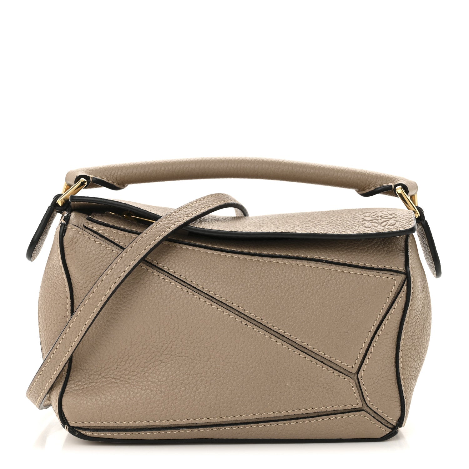 Loewe Calfskin Mini Puzzle Bag Sand 1 of 11