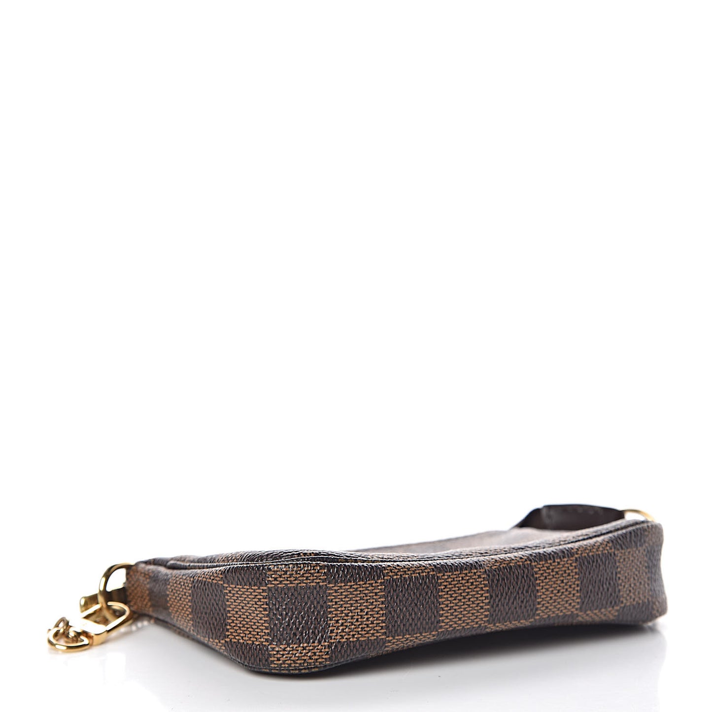 Damier Ebene Complice Trunks and Bags Mini Pochette Accessories Red