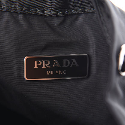 Prada Saffiano Tessuto Nylon Vela Bucket Wristlet Black 6 of 10