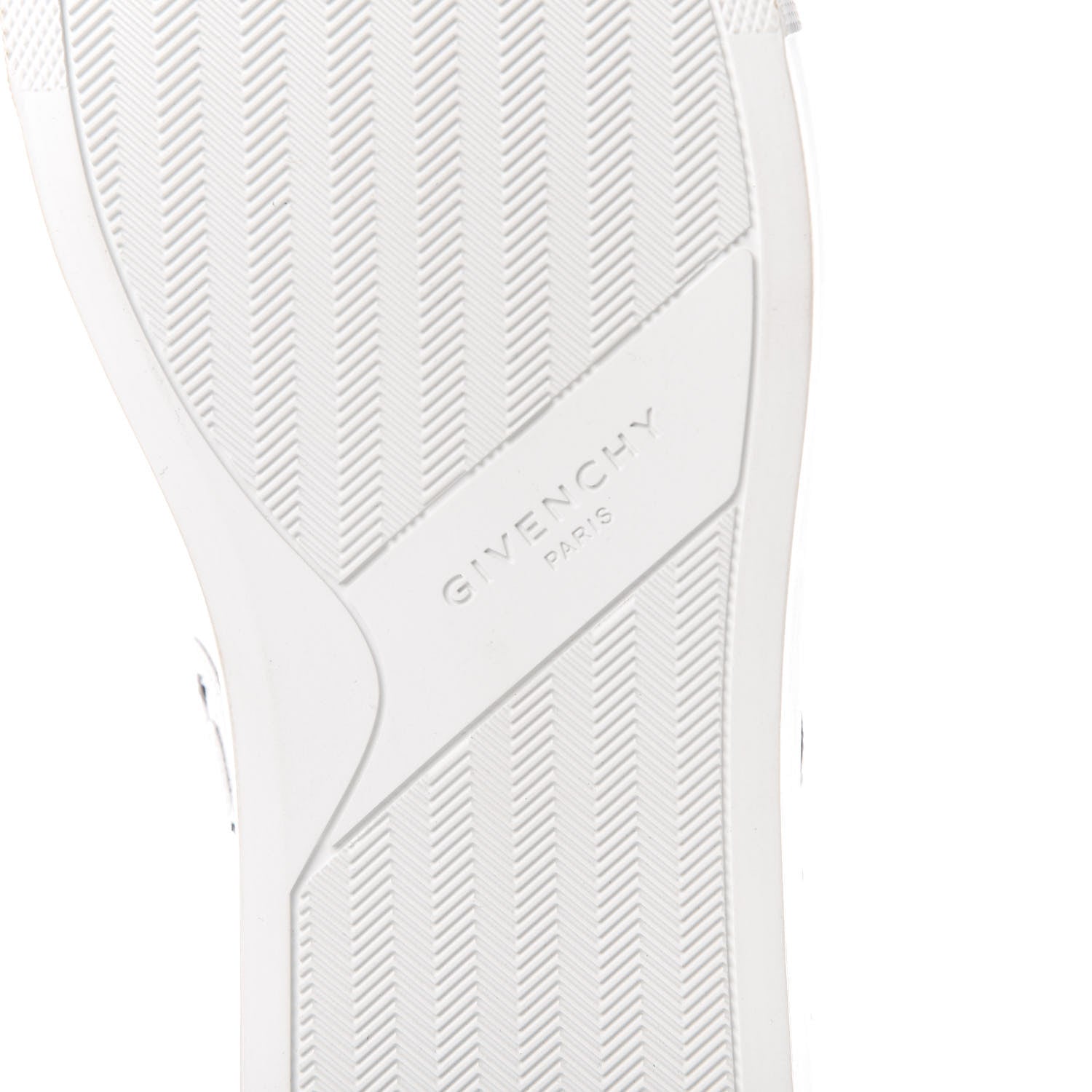 Givenchy Calfskin Reverse Logo Urban Street Sneakers 40.5 White Blue 6 of 9