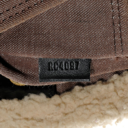Louis Vuitton Patent Monogram Shearling Sac Thunder 7 of 8