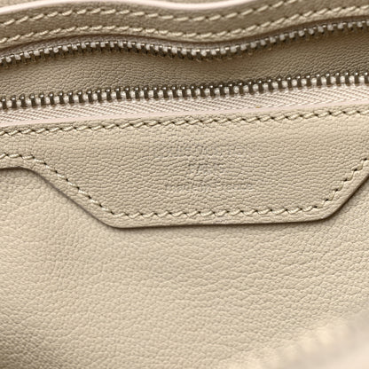 Louis Vuitton Veau Ecorce Haute Maroquinerie Lockit MM Ivory 6 of 9