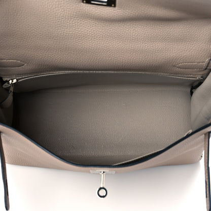 Hermes Togo Kelly Retourne 32 Etoupe 4 of 9