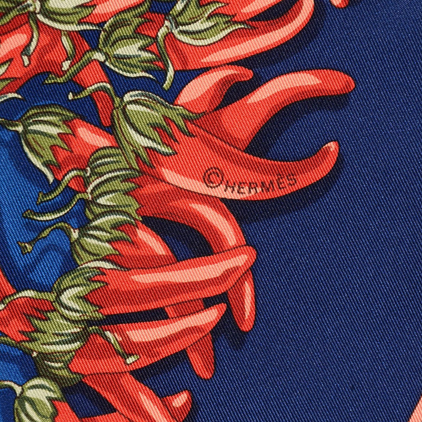 Silk Aux Pays Des Epices Scarf 90