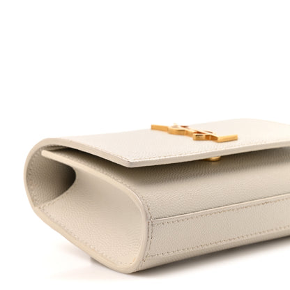 Saint Laurent Grain De Poudre Monogram Kate Belt Bag Crema Soft 9 of 14