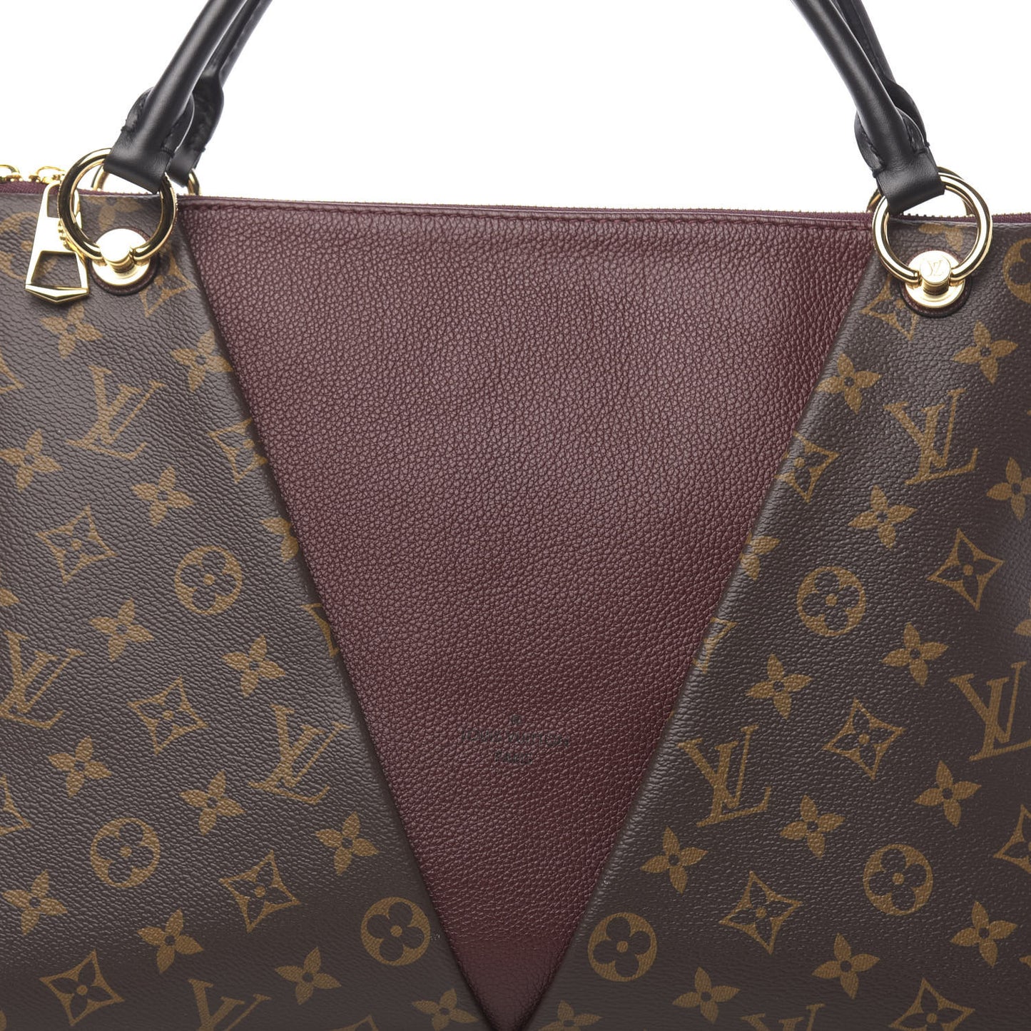 Monogram V Tote MM Bordeaux