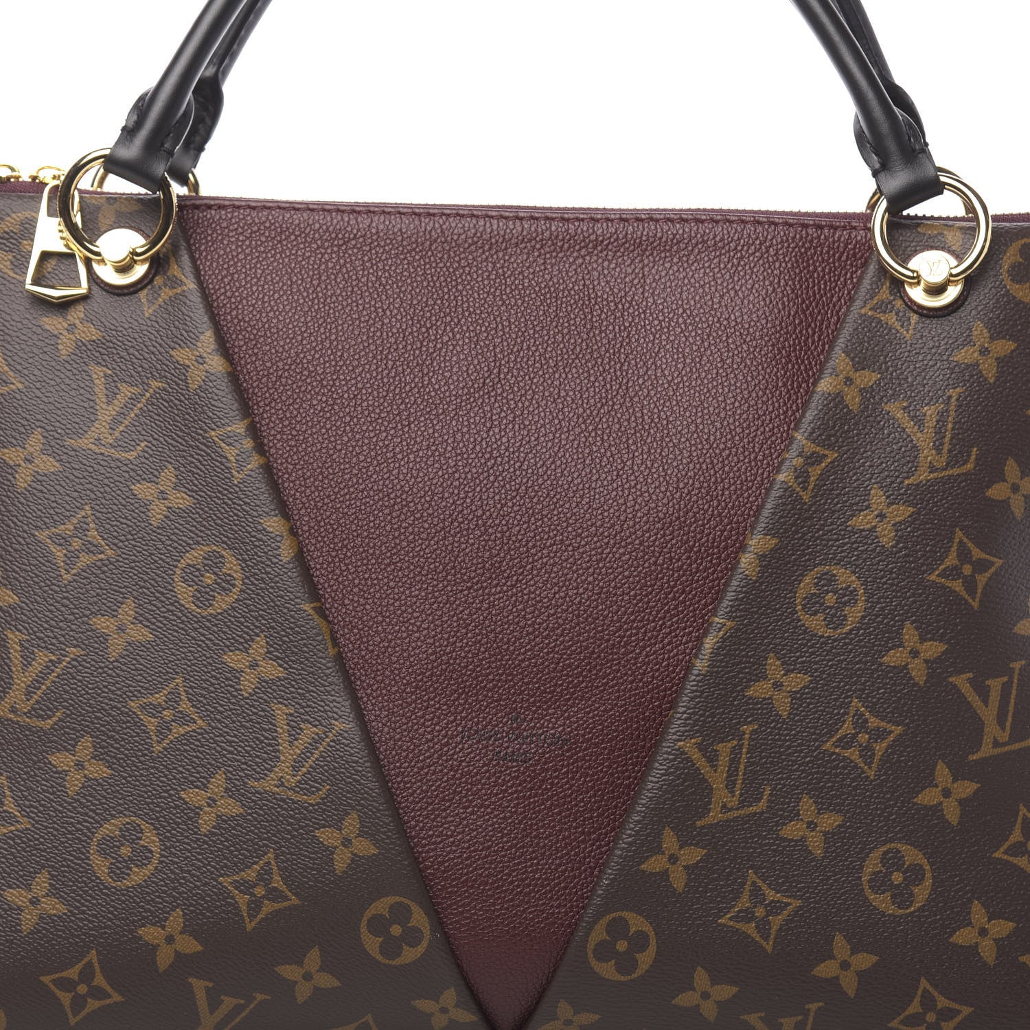 Louis Vuitton Monogram V Tote MM Bordeaux 8 of 10