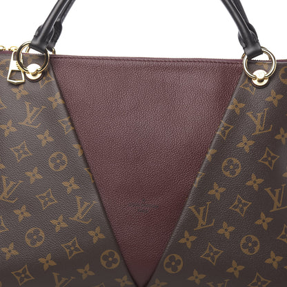 Louis Vuitton Monogram V Tote MM Bordeaux 8 of 10