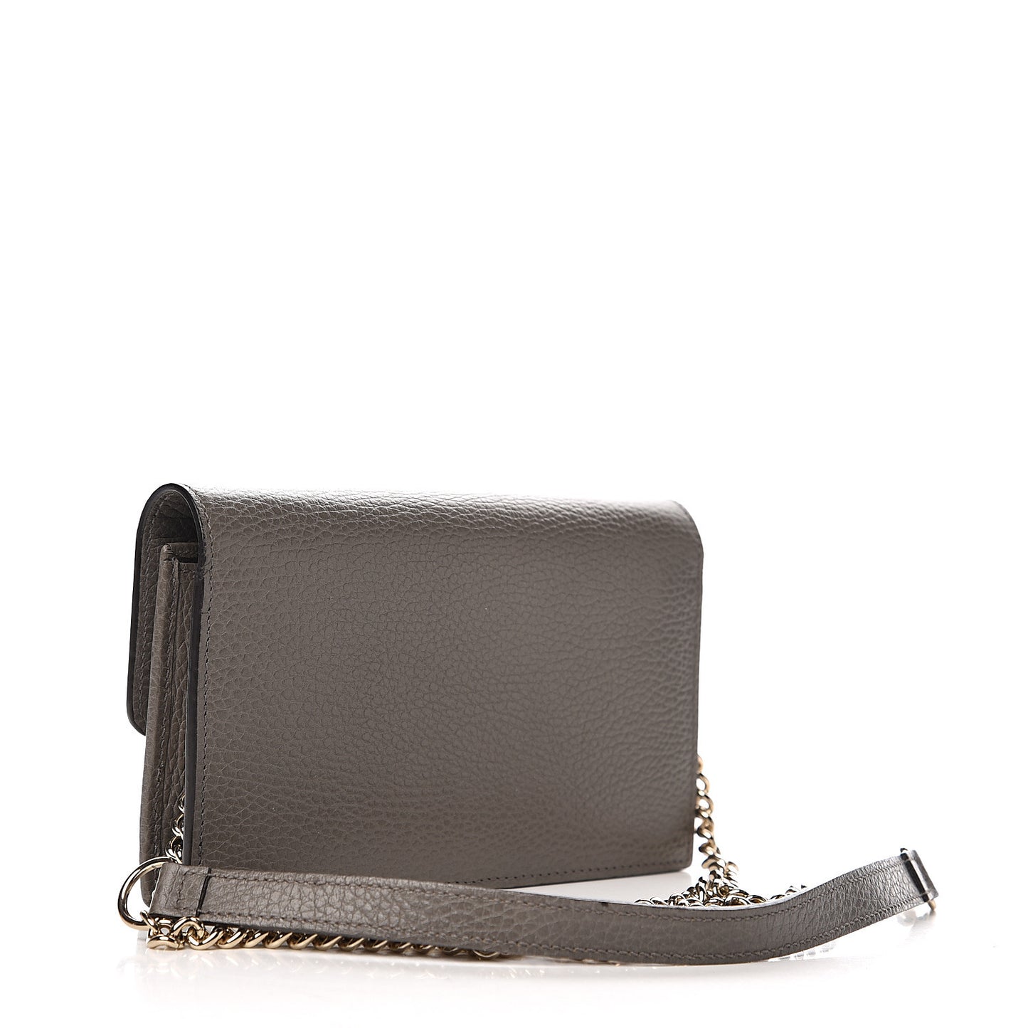 Dollar Calfskin Interlocking G Chain Wallet Loess