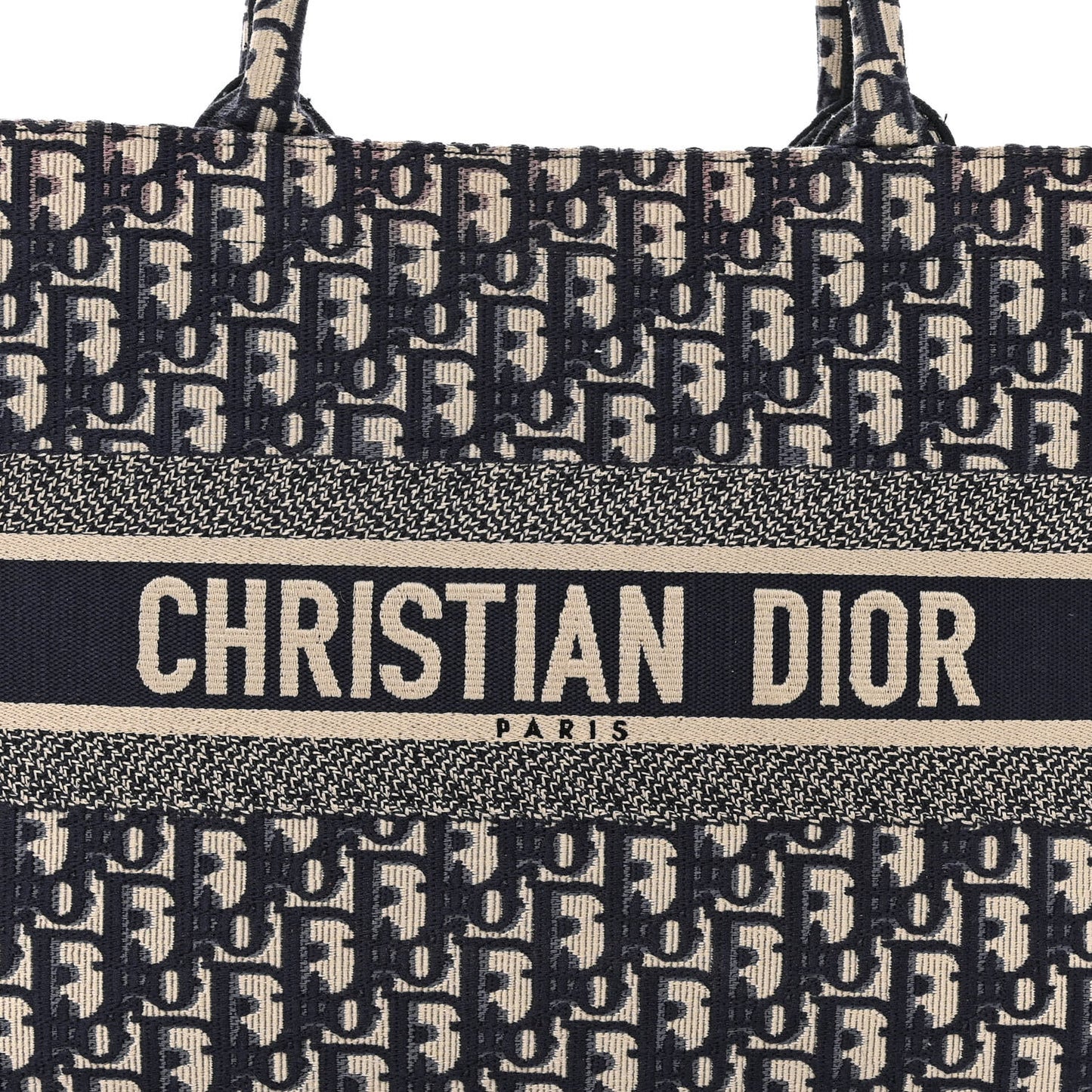 Oblique Medium Book Tote Blue Multicolor