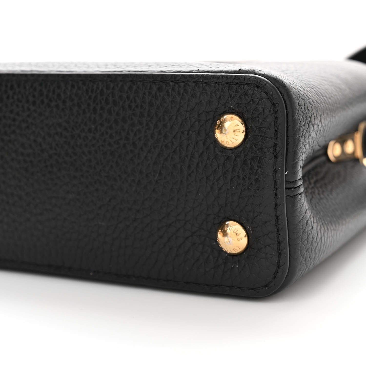 Louis Vuitton Taurillon Mini Capucines Black 9 of 13