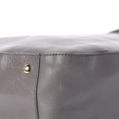 Fendi Vitello Acqua Large Twins Tote Grigio Scuro 13 of 16