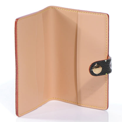 Louis Vuitton Monogram Multicolor Carnet de Bal Mini Agenda Cover Black 4 of 7