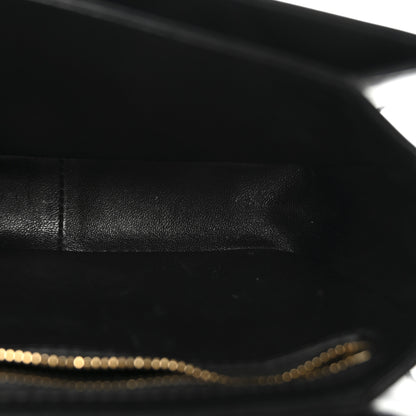Celine Shiny Calfskin Teen Triomphe Black 5 of 10