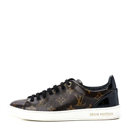 Louis Vuitton Patent Monogram Frontrow Sneakers 35 1 of 8