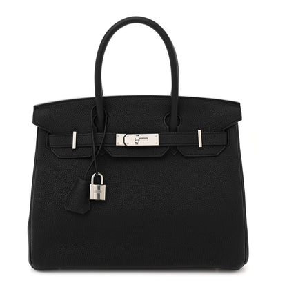 Hermes Togo BIRKIN 30 Black 1 of 11