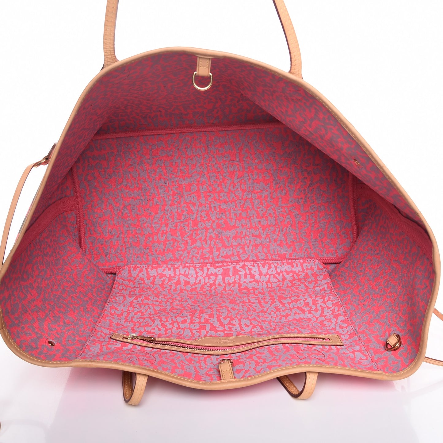 Monogram Graffiti Neverfull GM Fuchsia