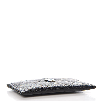 Chanel Caviar Quilted Card Holder Black 4 of 9
