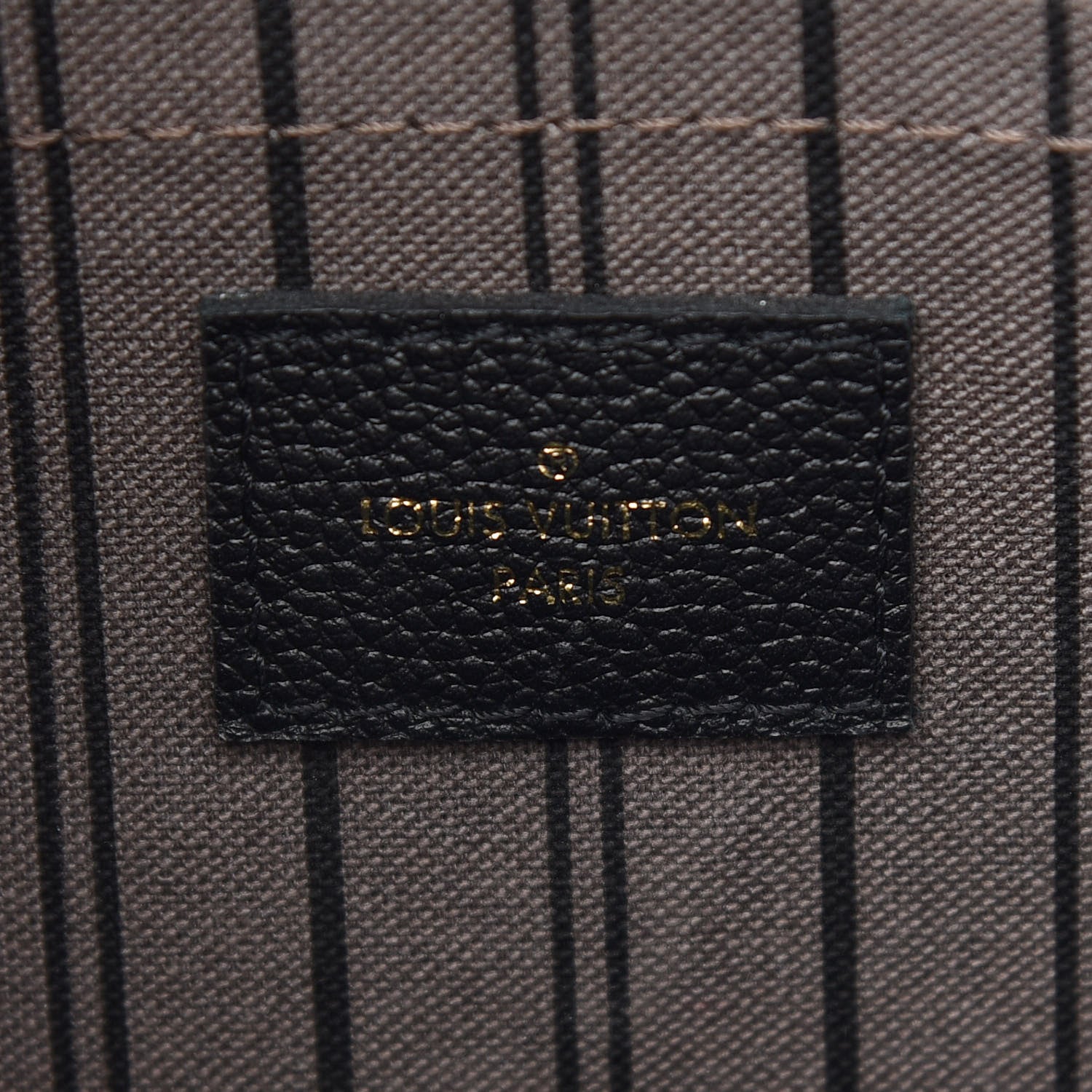 Louis Vuitton Empreinte Montaigne MM Black 6 of 10