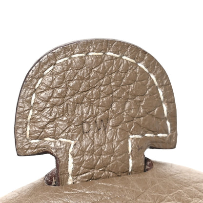 Hermes Taurillon Clemence EVELYNE III PM Etoupe 7 of 11