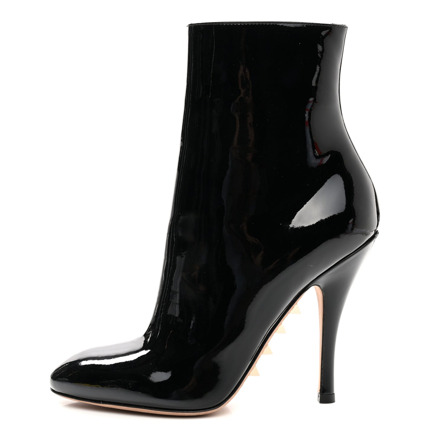 Patent Rockstud Jaw Stud 100mm Ankle Booties 38 Black