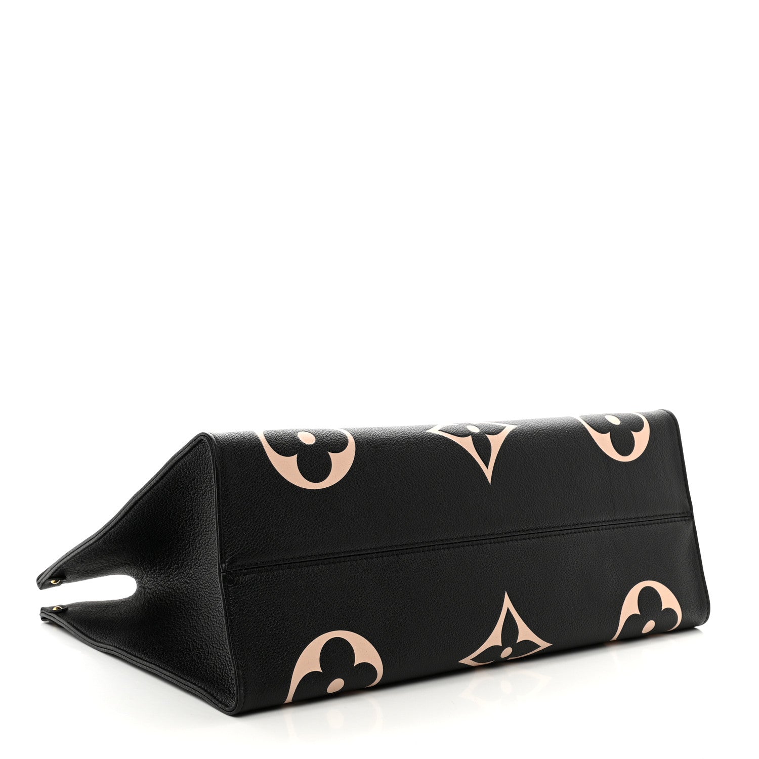 Louis Vuitton LOUIS VUITTON Empreinte Monogram Giant Onthego GM Black Beige 4 of 9