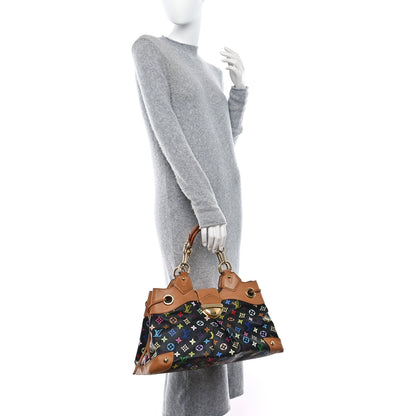 Louis Vuitton Monogram Multicolor Ursula Black 2 of 10