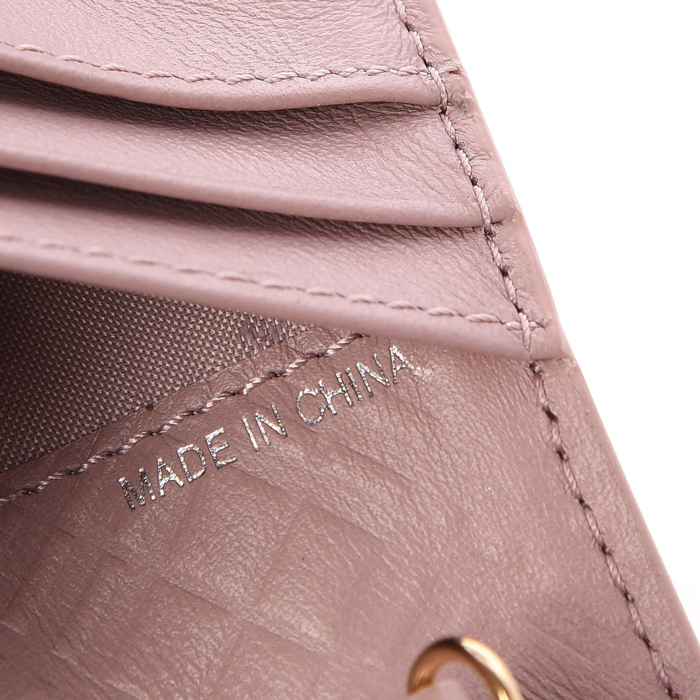 Patent Glitter Porter Continental Wallet Pale Orchid